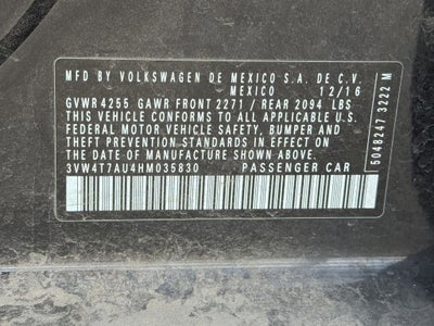 2017 Volkswagen Golf GTI S