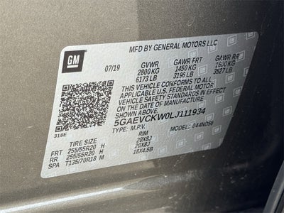 2020 Buick Enclave Avenir