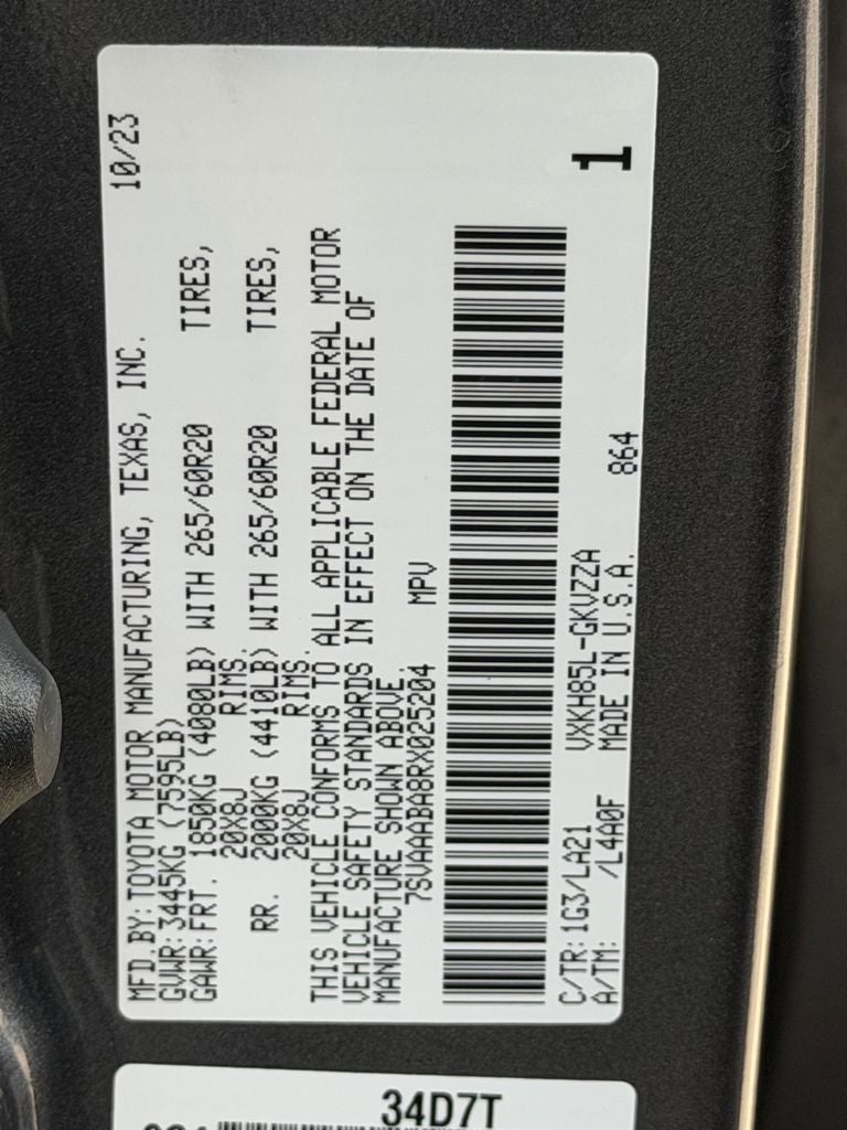2024 Toyota Sequoia Platinum