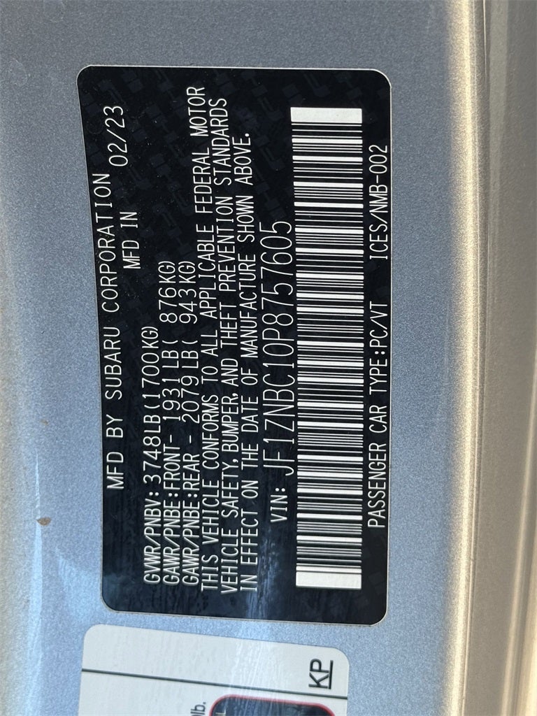 2023 Toyota GR86 Base