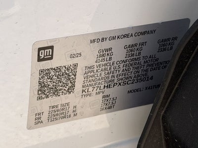 2025 Chevrolet Trax LT