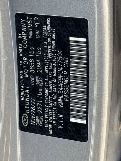 2023 Hyundai Elantra SEL