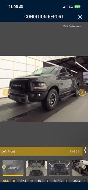 2018 RAM 1500 Rebel Crew Cab 4x4 5'7' Box
