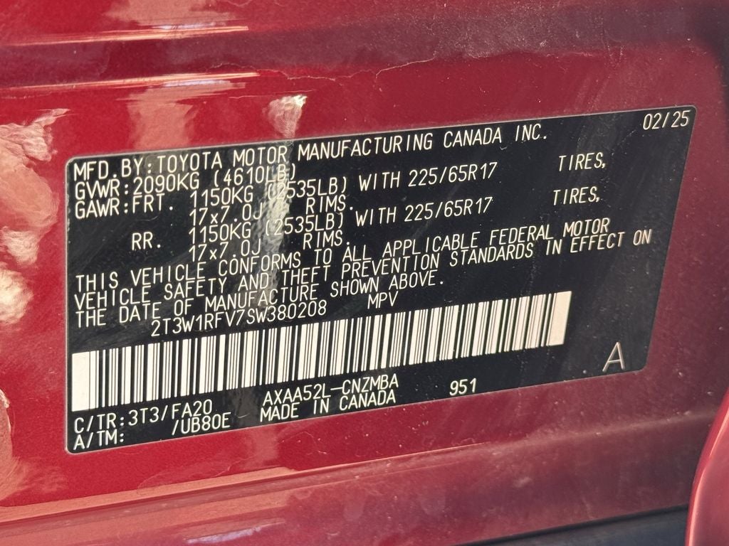 2025 Toyota RAV4 XLE