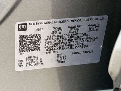 2025 Chevrolet Equinox AWD LT