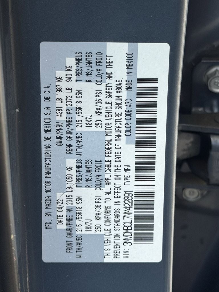 2022 Mazda Mazda CX-30 Carbon Edition