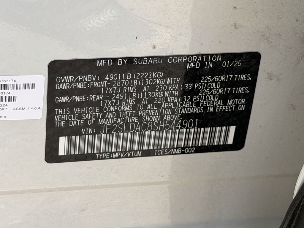 2025 Subaru Forester Base