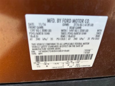 2017 Ford Explorer XLT