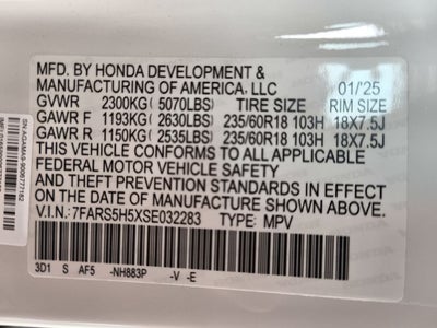 2025 Honda CR-V Hybrid Sport