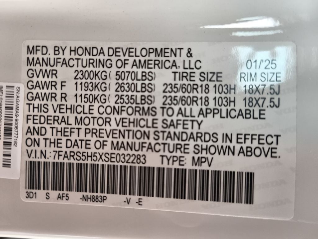 2025 Honda CR-V Hybrid Sport