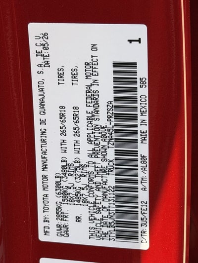 2026 Toyota Tacoma TRD Sport