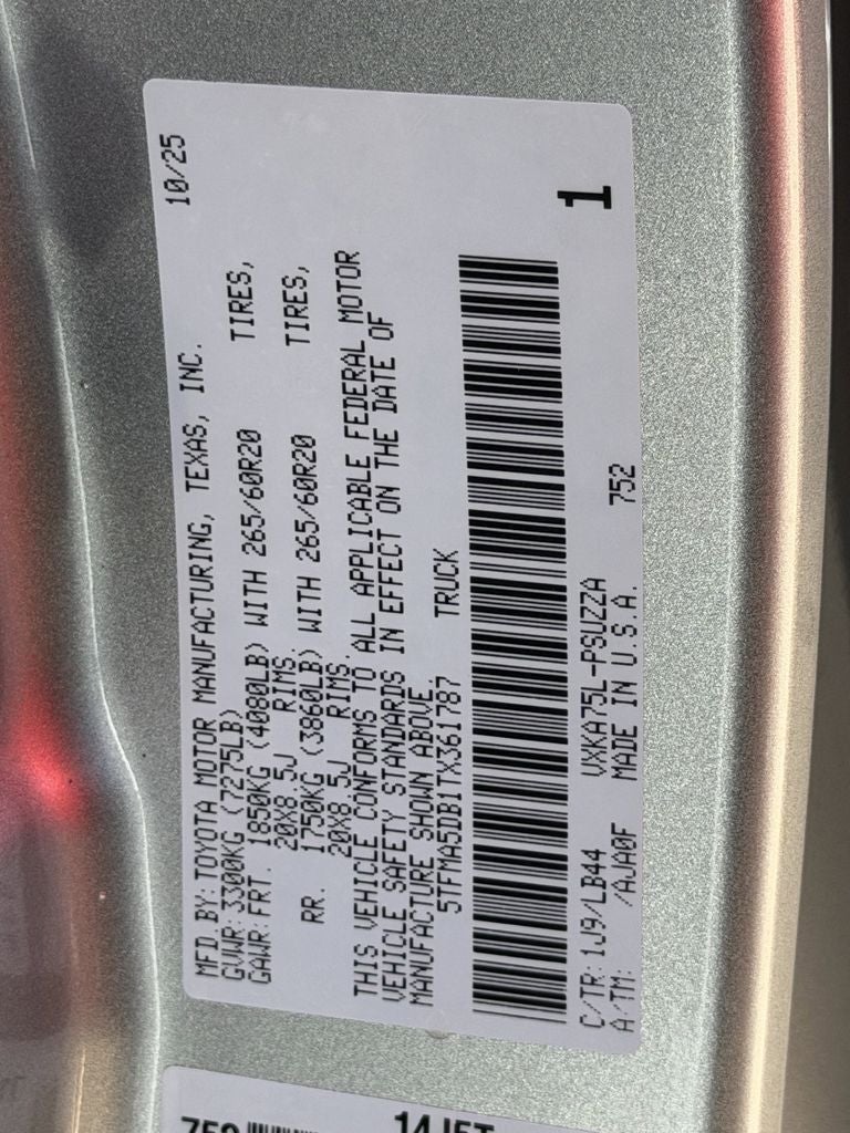 2026 Toyota Tundra 1794 Edition