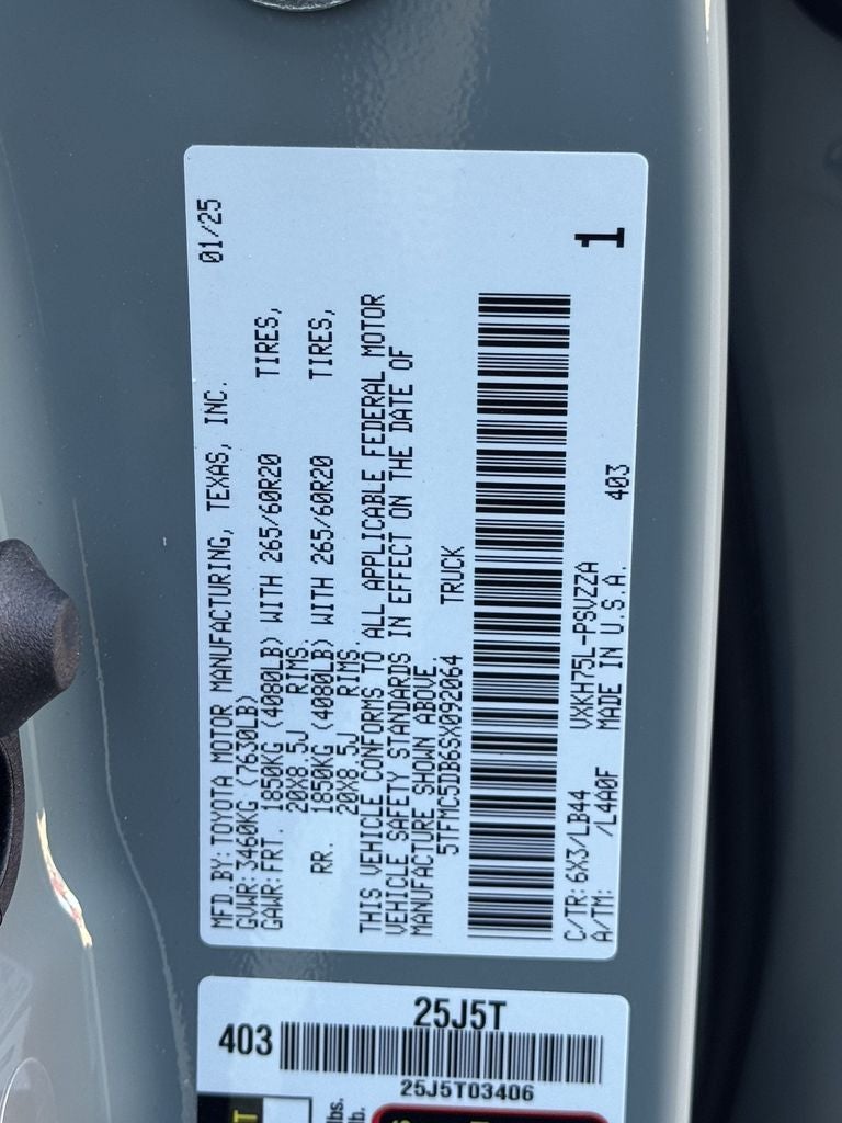 2025 Toyota Tundra i-FORCE MAX Tundra 1794 Edition