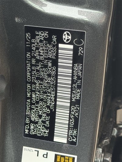 2026 Toyota Corolla Hatchback SE