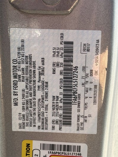 2020 Ford Mustang GT