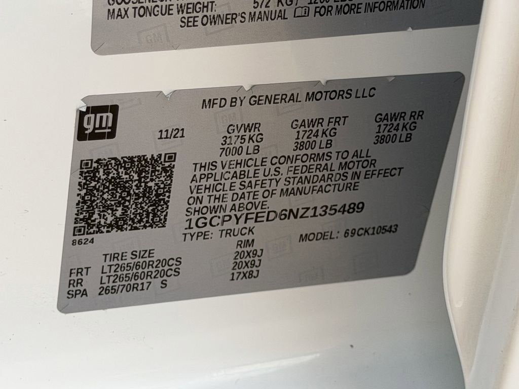 2022 Chevrolet Silverado 1500 LTD LT Trail Boss