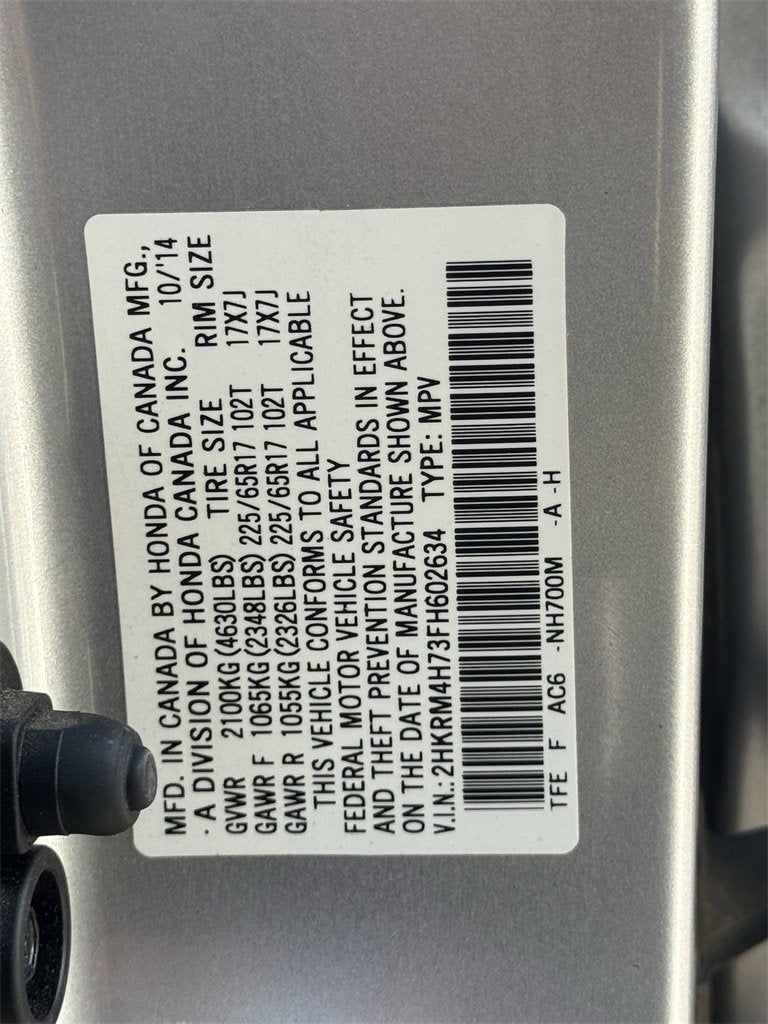 2015 Honda CR-V EX-L