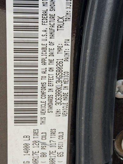 2017 RAM 3500 Laramie Longhorn