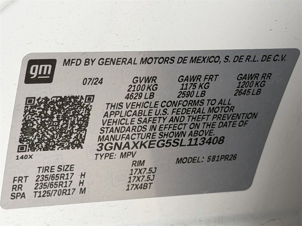 2025 Chevrolet Equinox ACTIV