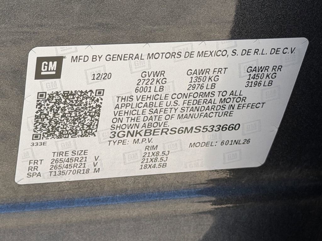 2021 Chevrolet Blazer RS