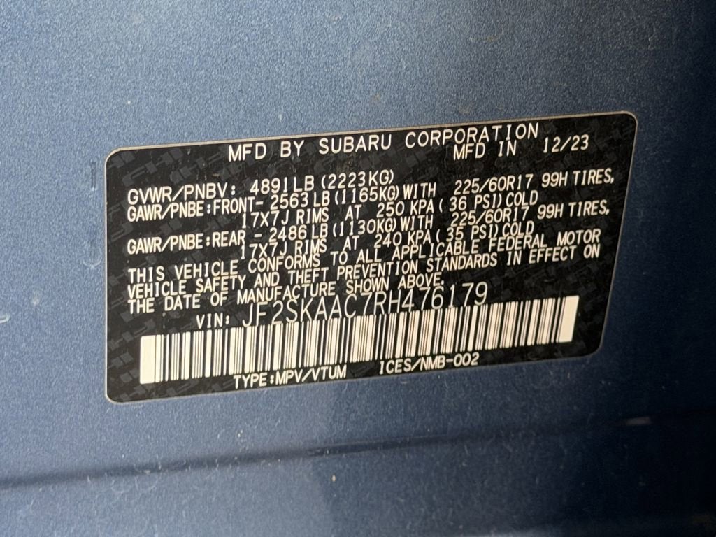 2024 Subaru Forester AWD
