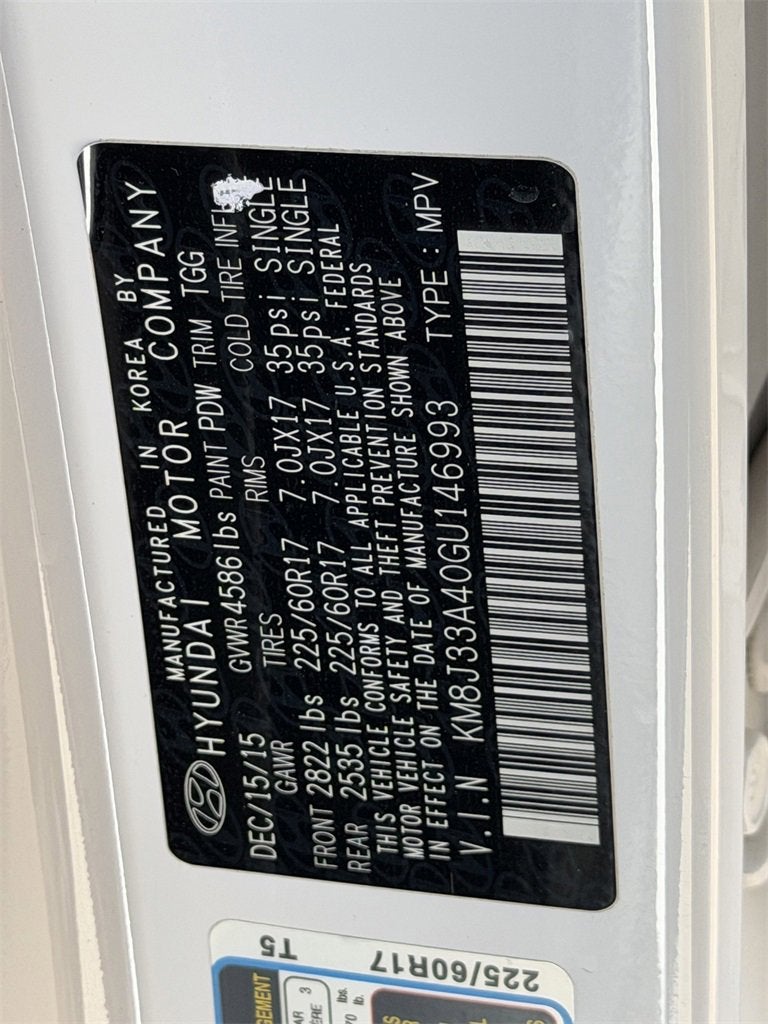 2016 Hyundai Tucson SE