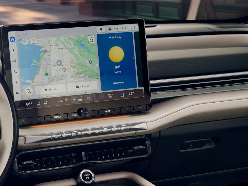 2027 Toyota Highlander touchscreen