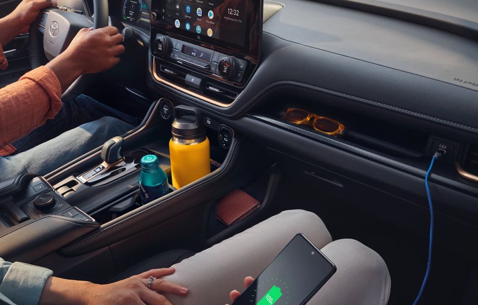 Interior of Toyota Grand Highlander