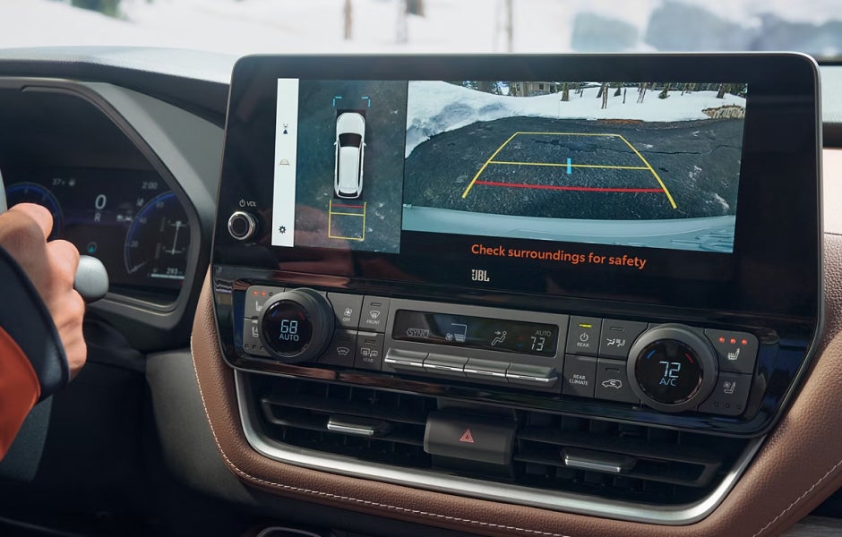 Interior of Toyota Rav4