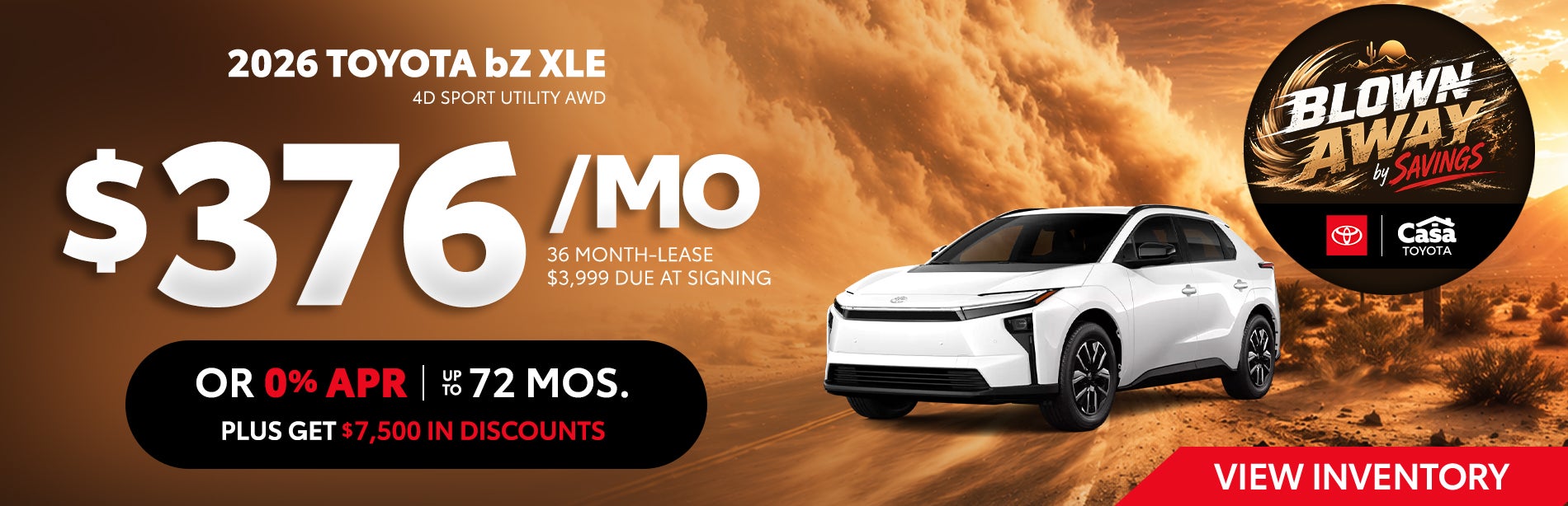 2026 Toyota bZ XLE