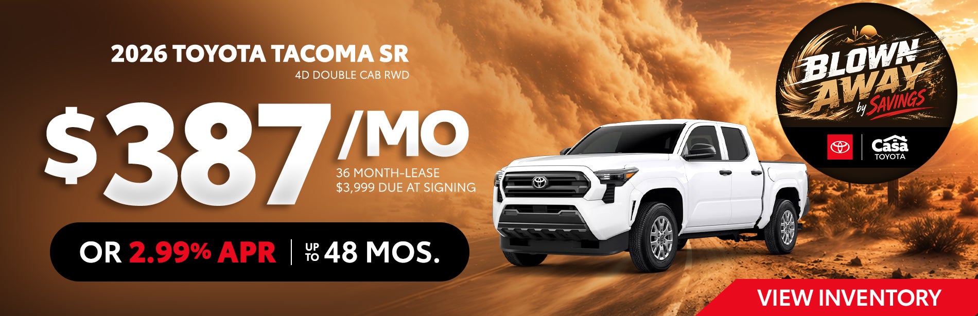 2026 Toyota Tacoma SR