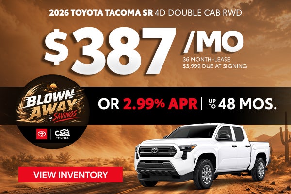 2026 Toyota Tacoma SR