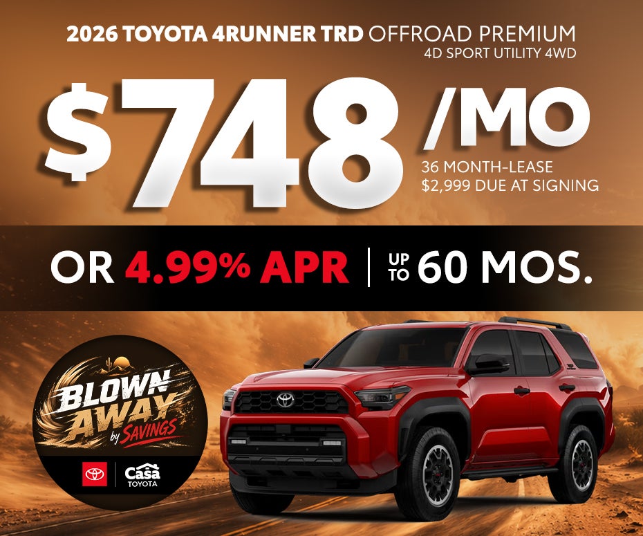 2026 Toyota 4Runner TRD Offroad Premium 4D Sport Utility 4WD