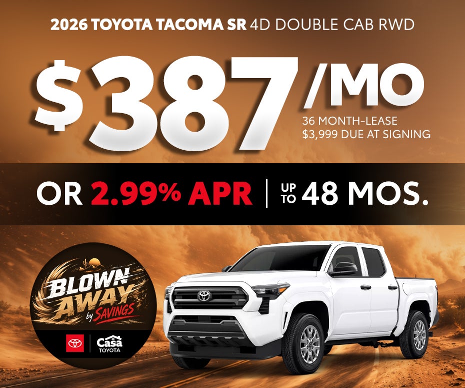 2026 Toyota Tacoma SR 4D Double Cab RWD 