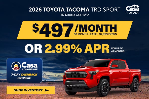2026 Toyota Tacoma TRD Sport 4D Double Cab 4WD
