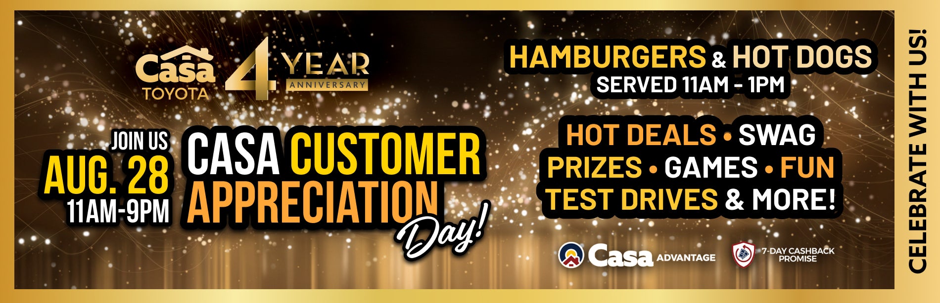 Celebrate with Us!