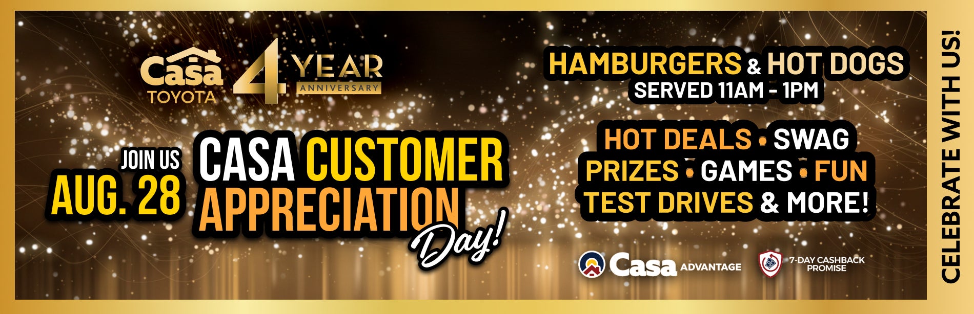 Celebrate with Us!