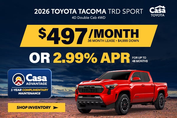2026 Toyota Tacoma TRD Sport 4D Double Cab 4WD