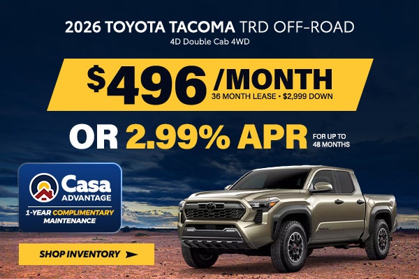 2026 Toyota Tacoma TRD Off-Road 4D Double Cab 4WD