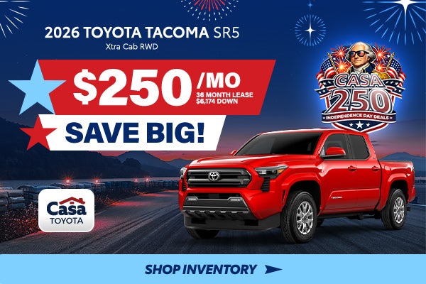 2026 Toyota Tacoma SR5 Xtra Cab RWD