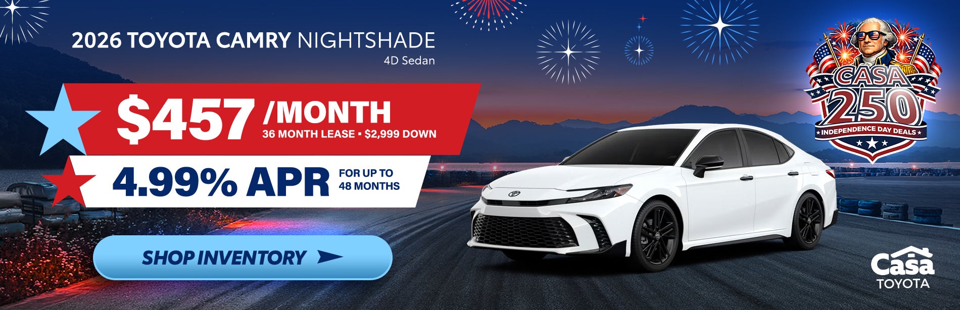 2026 Toyota Camry Nightshade 4D Sedan