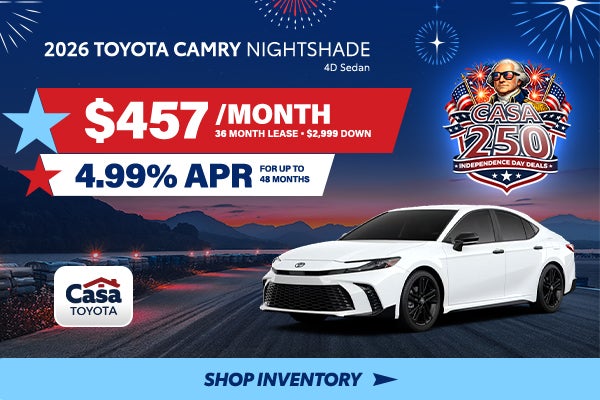 2026 Toyota Camry Nightshade 4D Sedan