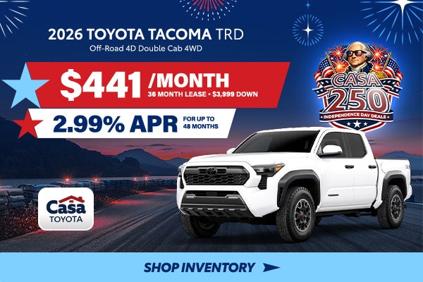 2026 Toyota Tacoma TRD Off-Road 4D Double Cab 4WD