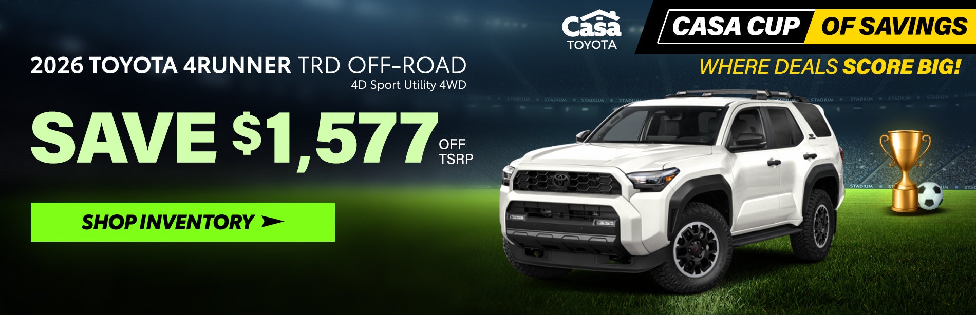 2026 Toyota 4Runner TRD Off-Road 4D Sport Utility