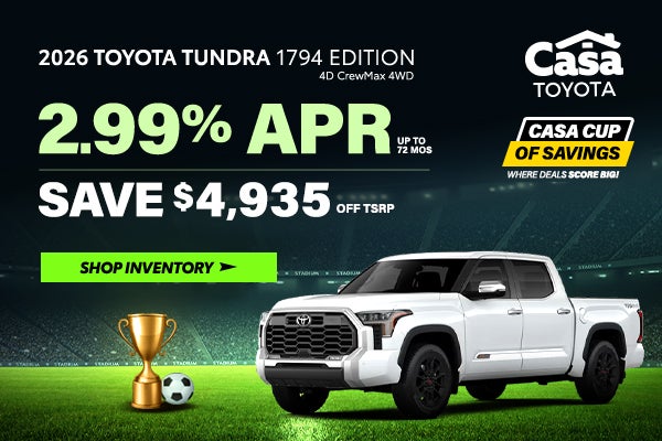 2026 Toyota Tundra 1794 Edition 4D CrewMax