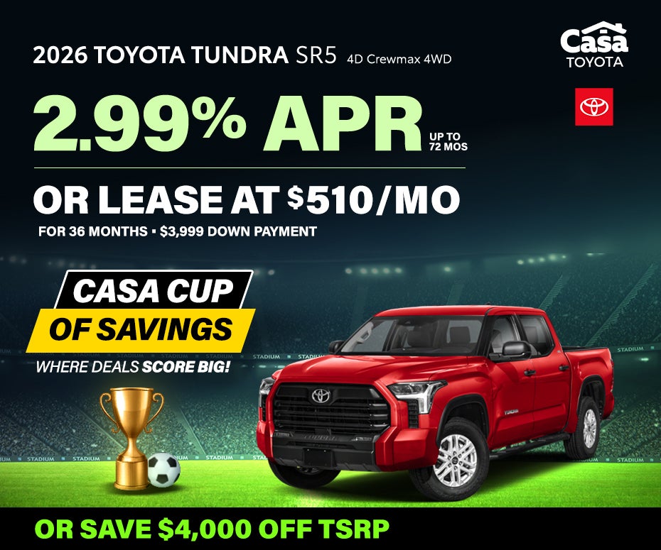 2026 Toyota Tundra SR5 4D CrewMax 4WD