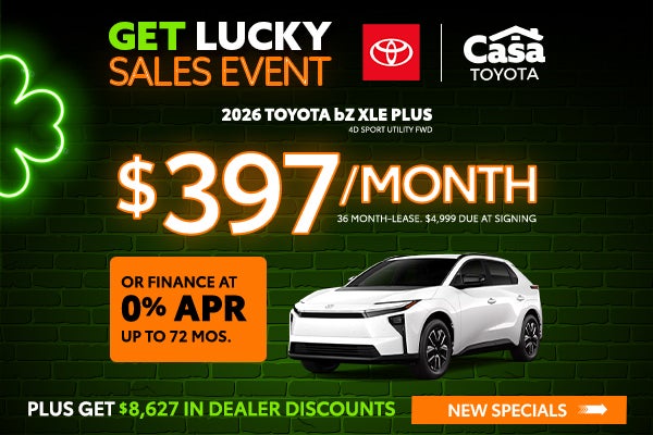 2026 Toyota bZ XLE Plus