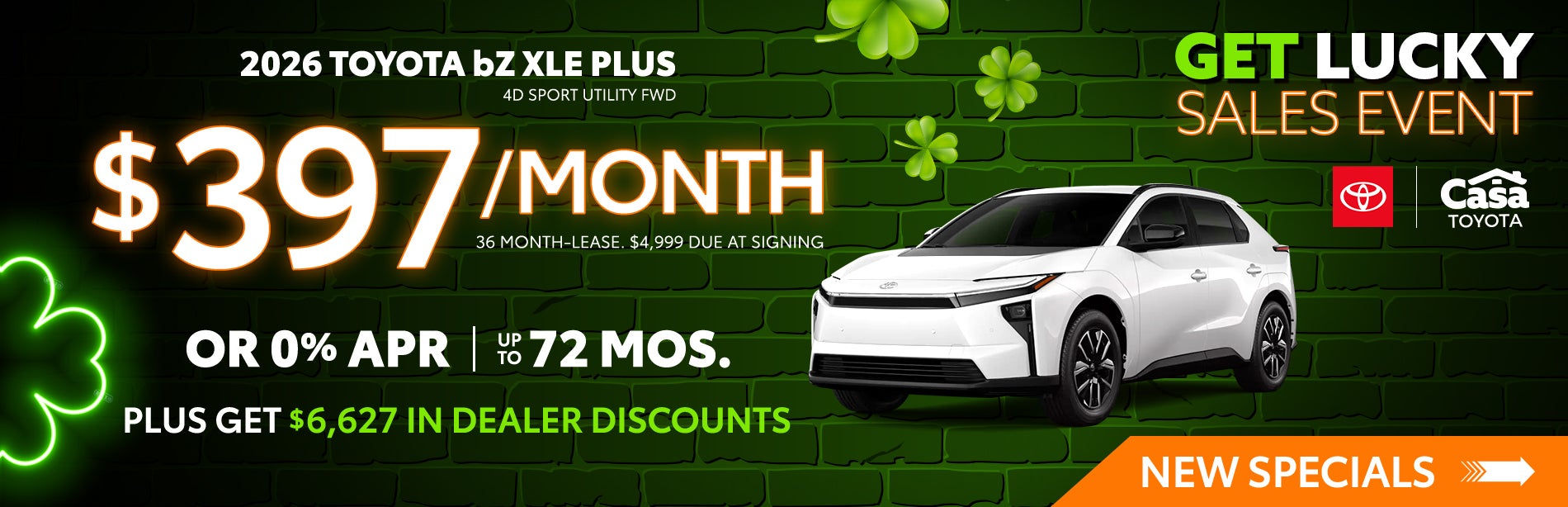 2026 Toyota bZ XLE Plus