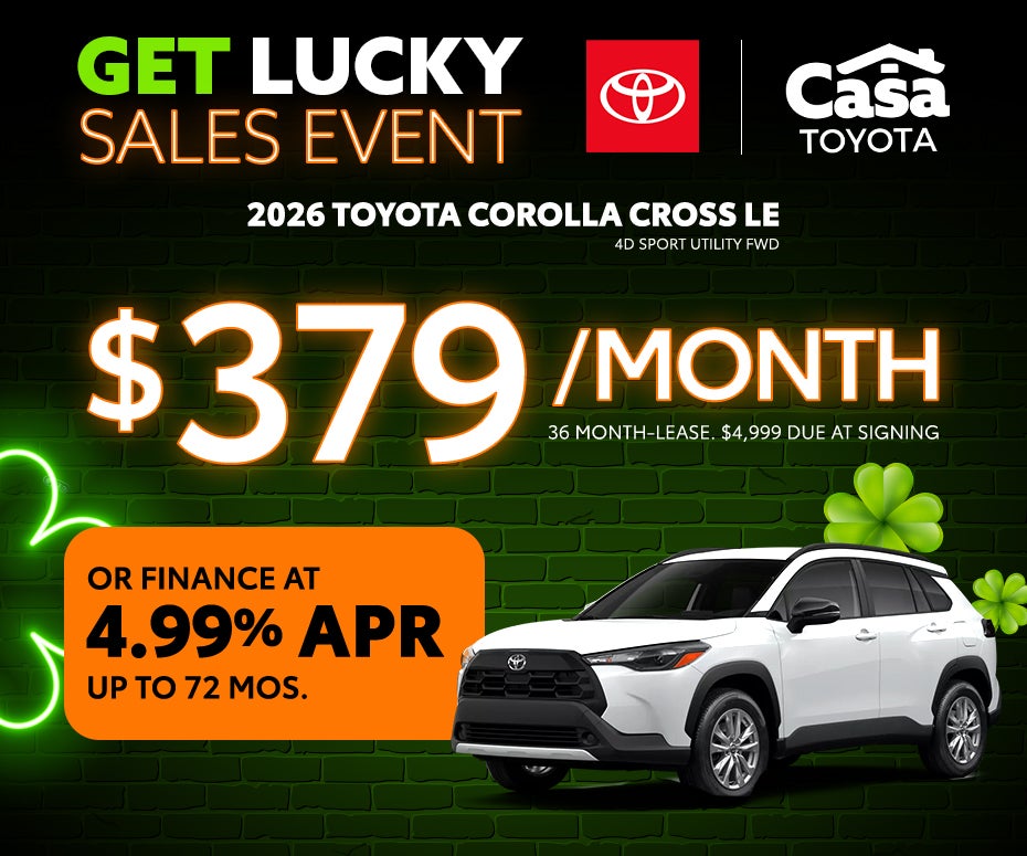 2026 Toyota Corolla Cross LE 4D Sport Utility FWD