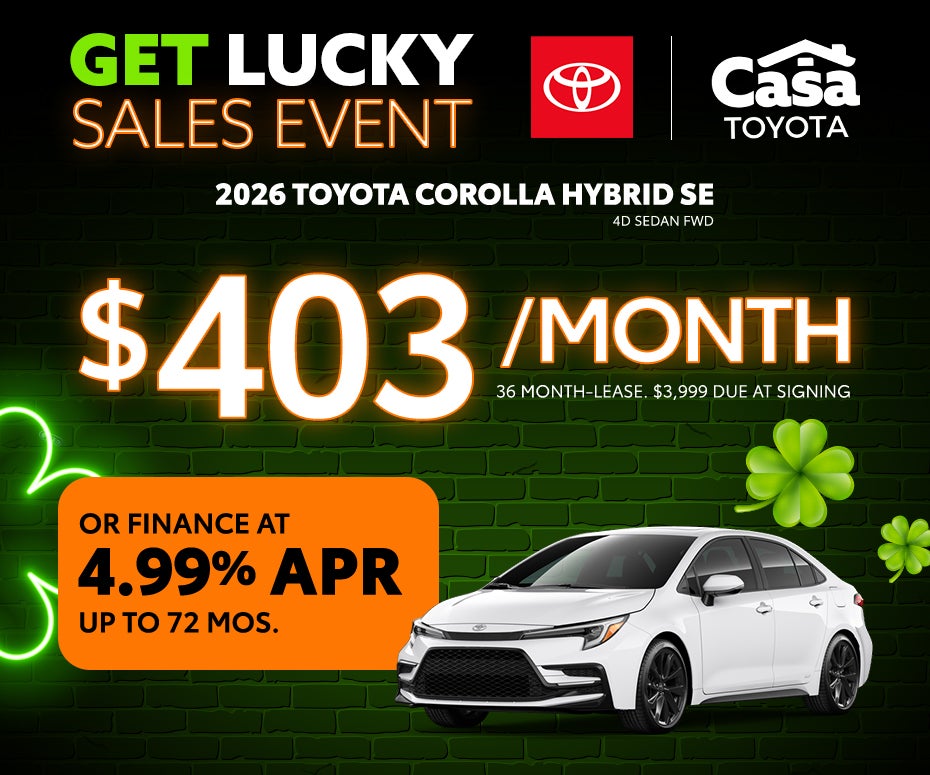 2026 Toyota Corolla Hybrid SE 4D Sedan FWD